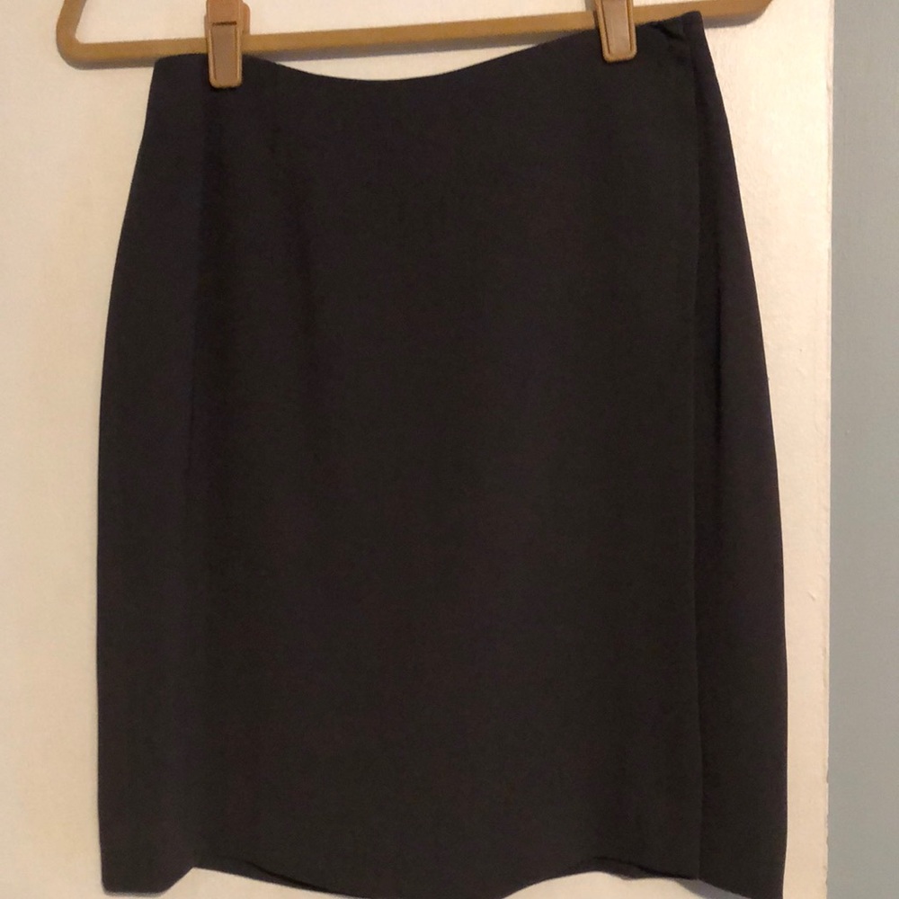 Alfani Grey wrap skirt size 8